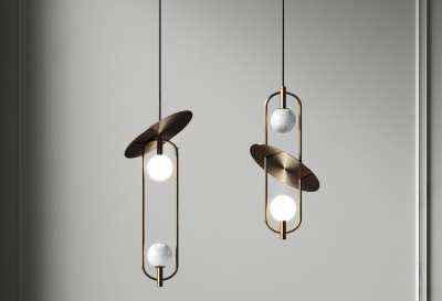 现代吊灯3D模型下载